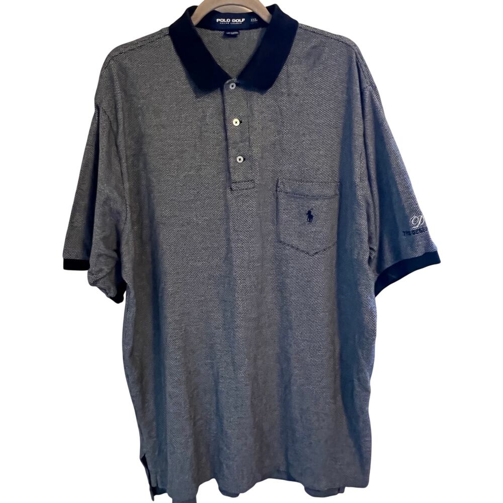 Ralph Lauren Desert Inn Las Vegas Casino Polo Golf Shirt Men XXL Black White